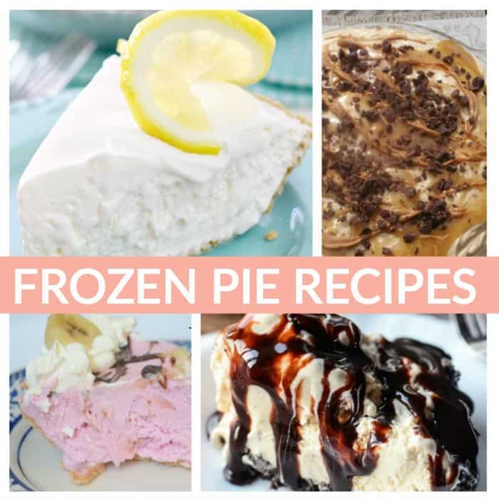 frozen pie recipes that are the ultimate hot summer day dessert