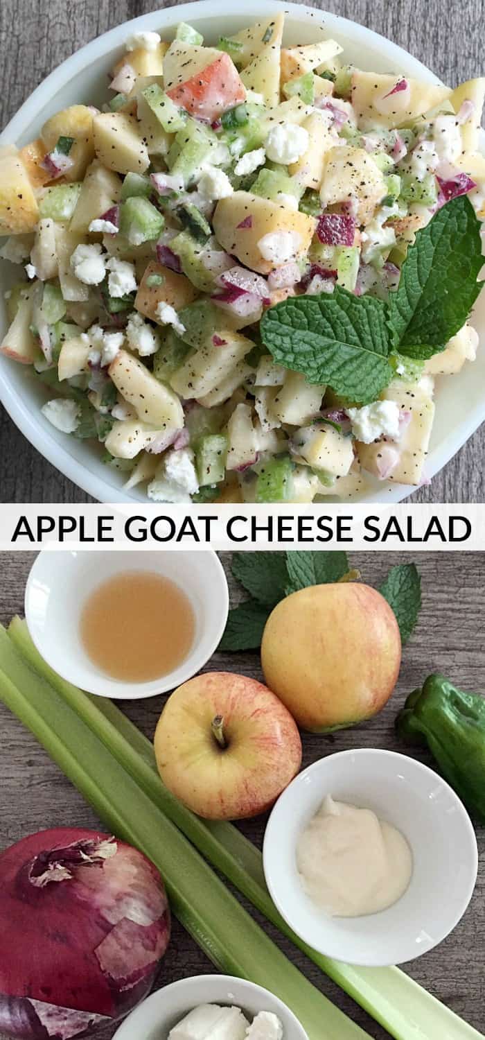 apple goat cheese salad recipe