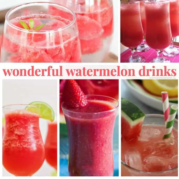 watermelon drink recipes with no alcohol
