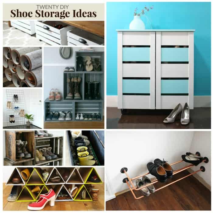 awesome diy shoe storage ideas for your home