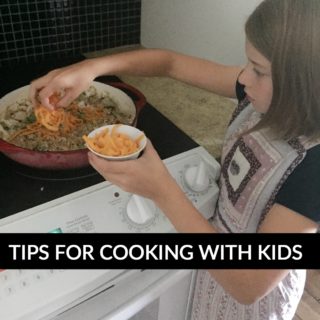 TIPS FOR COOKING WITH KIDS