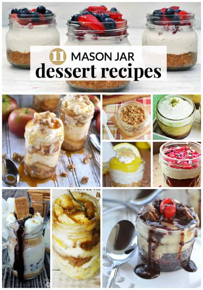 mason jar dessert recipes