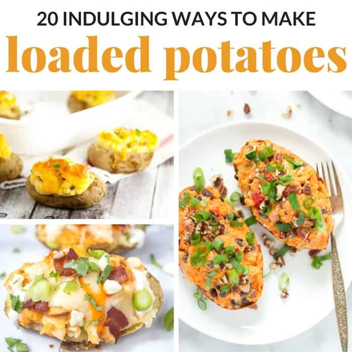 if you are looking for an elevated side dish, or even a small meal on its own, LOADED POTATOES are the perfect choice!