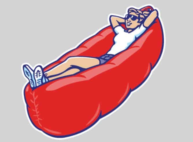 Dempsters Inflatable Couch