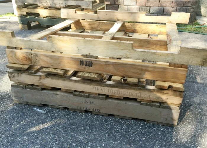 pallet project table base