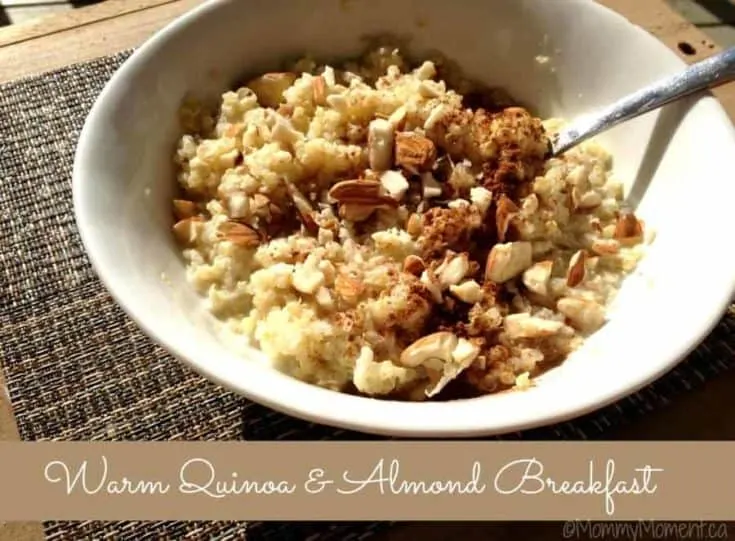 Warm Quinoa & Almond Breakfast