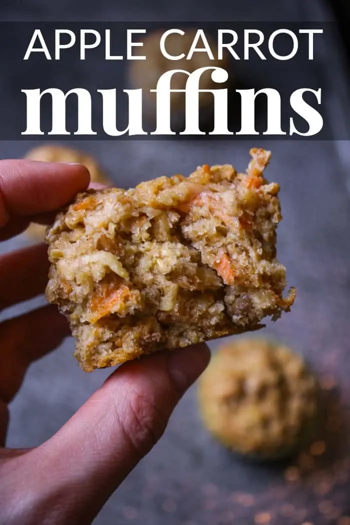 apple carrot muffins