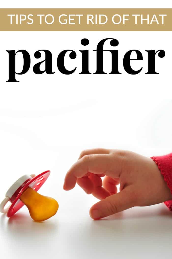 tips to get rid of that soother