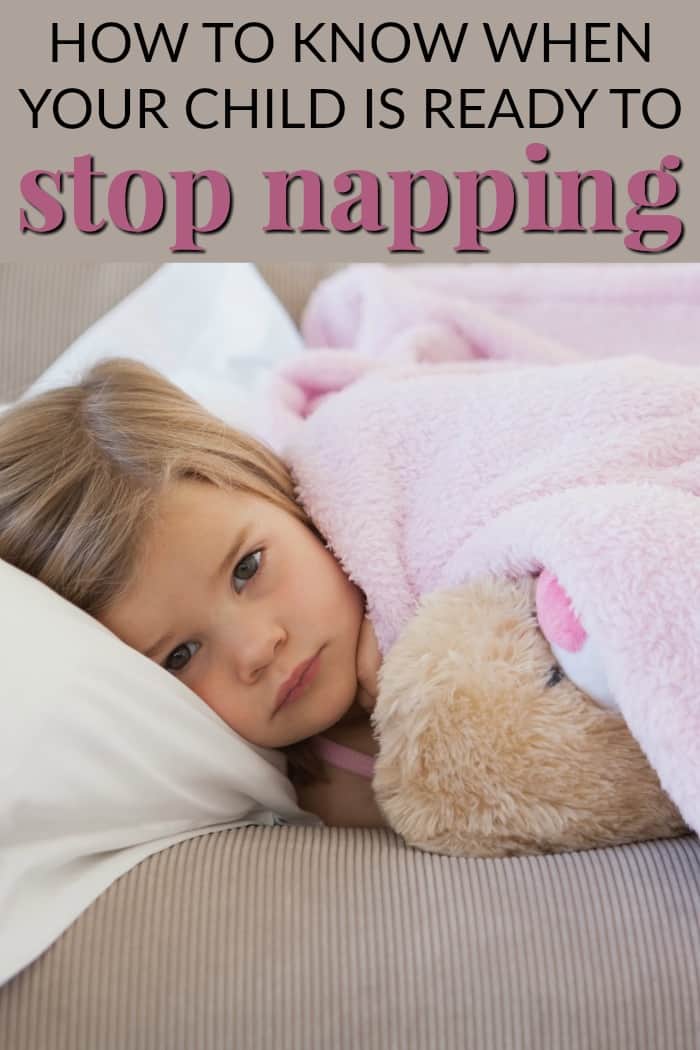 How to know when your child is ready to stop napping