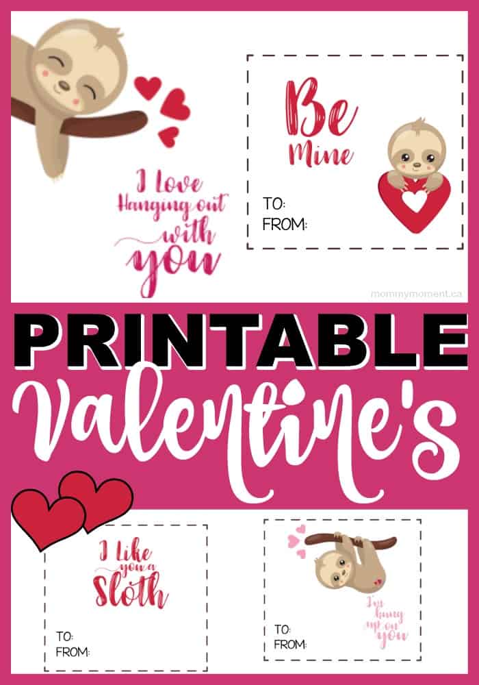 Printable Valentine's Day Cards - Mamas Learning Corner