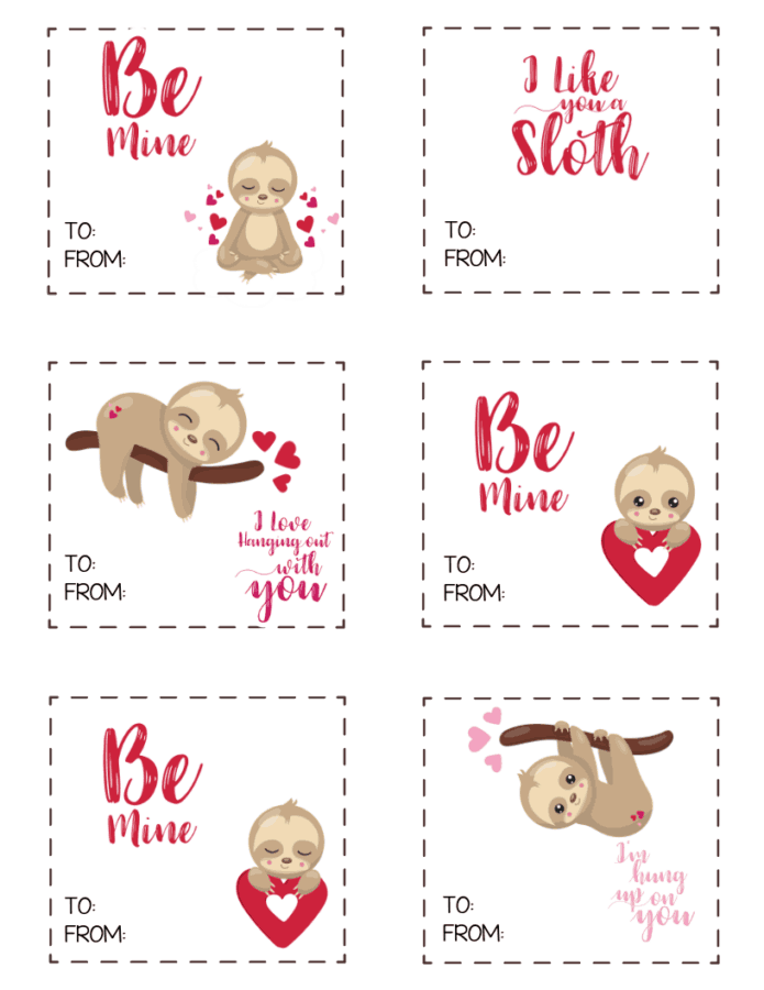 PRINTABLE VALENTINES DAY CARDS - Mommy Moment