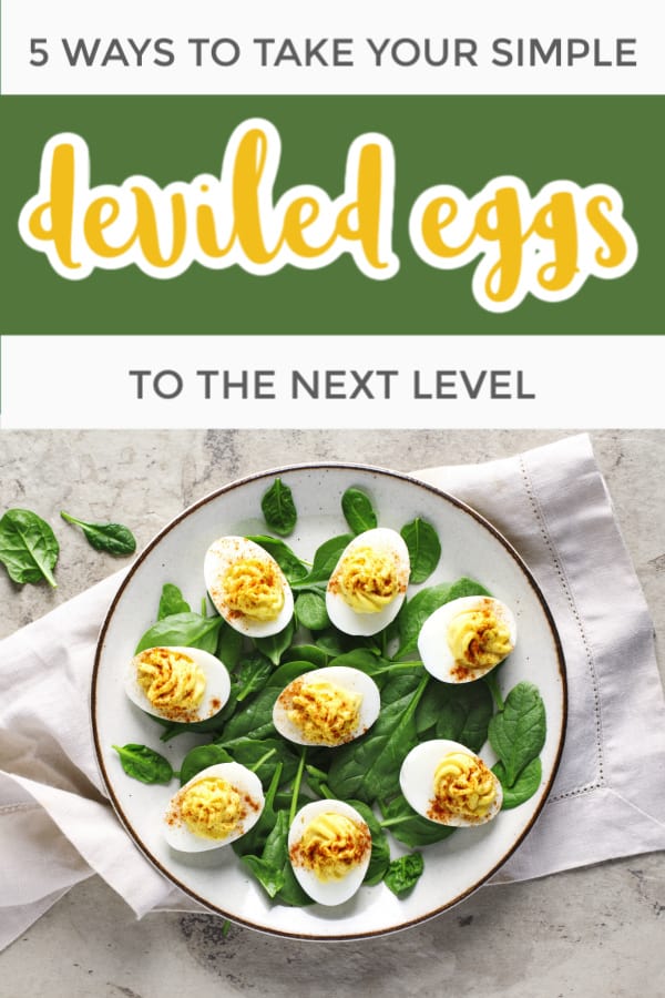 simple deviled eggs